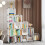 AWTATOS Bookcase 16 Cube Storage Unit Bookshelf Cube Storage DIY Cube Unit | Stackable Storage Cube Shelves 5