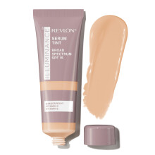 Revlon Illuminance Serum Skin Tint, Lightweight, Hydrating, Natural‑Finish Foundation with Buildable Coverage, Hyaluronic Acid & SPF 15 for Radiant