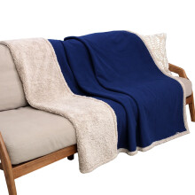Waterproof Dog Blanket Washable, Sherpa Fleece Pet Blanket for Puppies Cats Dogs, Reversible Waterproof Protector Cover for Dog Sofa Bed