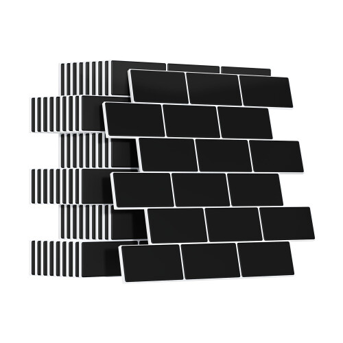 Yoillione Upgrade Thicker Peel and Stick Wall Tiles Backsplash for Kitchen and Bathroom