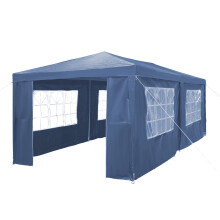 Gazebo, 3x6m Gazebo with sides, Waterproof Party Tent Marquee Awning with Powder Coated Steel Frame perfect for Parties, Birthday, Wedding, Picnics