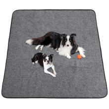 Extra Large Washable Dog Pee Pad 165x121cm Non-Slip Pet Playpen Mat Waterproof Reusable Floor Mat for Puppy/Senior Dog Whelping Incontinence