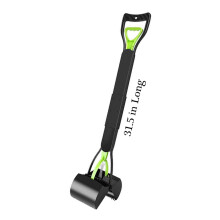 Dogs Pooper Scooper, 80 CM Long Handle Walking Poo Remover Grabber Picker for Clean Up Medium and Large Dogs Animal Waste or Garden Garbage