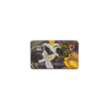The English Soap Company Kew Gardens Orchid and Vanilla Soap - Luxury Vegan Soap Bar Enriched with Shea Butter