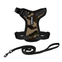Voyager Step-in Lock Cat Harness and Reflective Cat Leash with Neoprene Handle by Best Pet Supplies