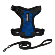 Voyager Step-in Lock Cat Harness and Reflective Cat Leash with Neoprene Handle by Best Pet Supplies