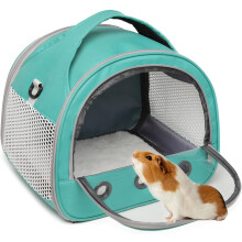 Small Animal Carrier Bag - Guinea Pig Carrier Large Size,Portable Bag with Strap for Parrots Ferret Hedgehog Squirrel Chinchilla Sugar Glider