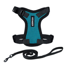 Voyager Step-in Lock Cat Harness and Reflective Cat Leash with Neoprene Handle by Best Pet Supplies