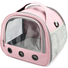 Small Animal Carrier Bag - Guinea Pig Carrier Large Size,Portable Bag with Strap for Parrots Ferret Hedgehog Squirrel Chinchilla Sugar Glider