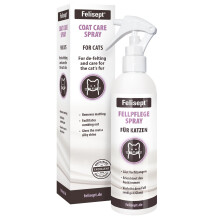 Felisept Fur Care Spray for Cats 250ml - Detangling spray for cats - Mite treatment for cats - Cat dentangler spray & Cat grooming spray