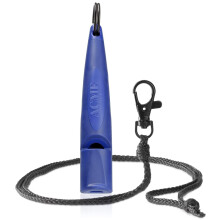 ACME Dog Whistle No. 210.5 (Update 2023) with Free Whistle Band in Matte Black, Alpha, Ideal for Callback, Long Range