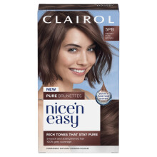 Clairol Nice n' Easy Pure Brunettes Hair Colour | Pure and Rich Brown Tones | Smooth