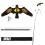 Bird Scarer Kite with 4m Pole Crop Protector Bird Hawk Flying Kite 1