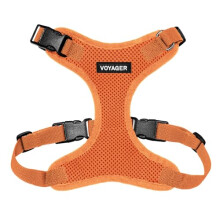 Voyager Step-in Lock Pet Harness - All Weather Mesh, Adjustable Step in Harness for Cats and Dogs by Best Pet Supplies - Orange, XL | 23