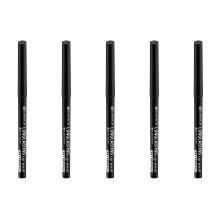 essence Long-Lasting Eye Pencil, No. 01, Black, Long-Lasting, Defining, Vegan, Waterproof, No Microplastic Particles, Nanoparticles Free