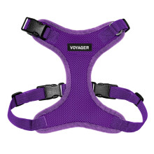 Voyager Step-in Lock Pet Harness - All Weather Mesh, Adjustable Step in Harness for Cats and Dogs by Best Pet Supplies - Purple, XS | 13
