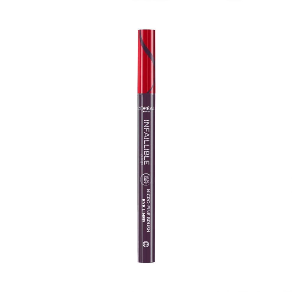 Photos - Eye / Eyebrow Pencil LOreal L'Oreal Paris Infallible Precision Felt Eyeliner with 0.01mm Brush Tip for Intense Precise Colour and Up to 36H Wear QOG-LOR 