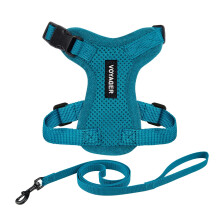 Voyager Step-in Lock Cat Harness and Reflective Cat Leash with Neoprene Handle by Best Pet Supplies