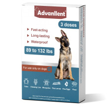 Natural Spot on Flea and Tick Treatment for Dogs, Flea and Tick Prevention for Dogs, Dog Flea Treatment, Fast Acting & Waterproof