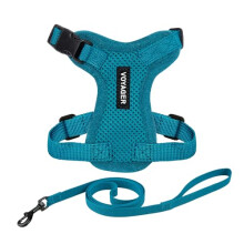 Voyager Step-in Lock Cat Harness and Reflective Cat Leash with Neoprene Handle by Best Pet Supplies