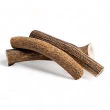 Premium Natural Deer Antlers For Dogs - Rich in Proteins & Minerals - Durable, Long Lasting Dog Chew for Dental Care, Teething, and Boredom