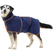 Lucky Paws UK Dog Drying Coat - Luxurious Double Layer Dog Towel Robe - Dry Your Dogs in Minutes