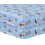 DTEX HOMES 2 x Cot Bed Sheets Super Soft Breathable Polycotton Fitted Sheet 140 x 70 cm (Space Blue) 1