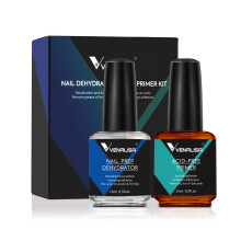 VENALISA Nail Primer and Dehydrator Set Professional Natural Nails Primer and Nail Prep Dehydrate Quick Dry For Gel Nail Polish Extension gel Acrylic