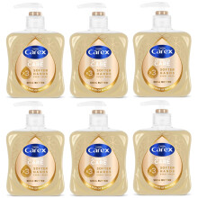 Carex Advanced Care Shea Butter Antibacterial Hand Wash, 3x More Moisturisers, Clean & Protect Hands, Bulk Buy, Pack of 6 x 250ml