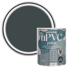 Rust-Oleum Black uPVC Door and Window Paint in Matt Finish - Black Sand 750ml