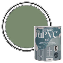Rust-Oleum Green uPVC Door and Window Paint in Matt Finish - All Green 750ml