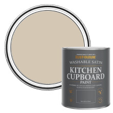 Rust-Oleum Light Brown Scrubbable Kitchen Cupboard Paint in Satin Finish - Butterscotch 750ml