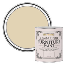 Rust-Oleum Beige Upcycled Furniture Paint in Chalky Finish - Sandhaven 750ml