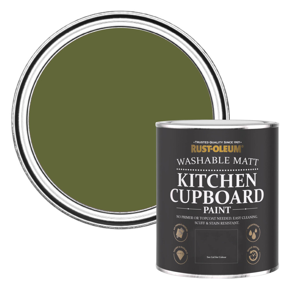 B&Q -  Jasper Matt Kitchen Cupboard Paint 750Ml - Image 2