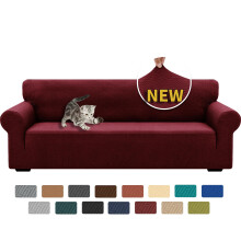 XINEAGE High Stretch Sofa Covers 4 Seater Latest Jacquard Extra Large Couch Covers for Dogs Pet 1 Piece Sofa Slipcovers Living Room Non Slip Couch