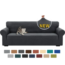 XINEAGE High Stretch Sofa Covers 4 Seater Latest Jacquard Extra Large Couch Covers for Dogs Pet 1 Piece Sofa Slipcovers Living Room Non Slip Couch