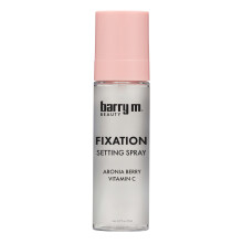 Barry M Fresh Face Fixation Makeup Setting Spray, Long-lasting, Infused With Aronia Berry and Vitamin C Clear