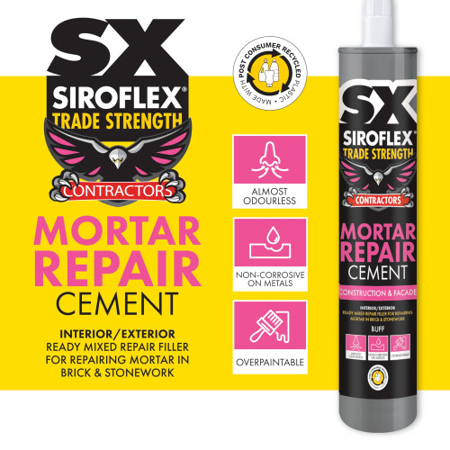 SX Siroflex Mortar Repair Cement Buff, 300ml 1