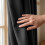 (Black) 66x84 Dual Panel Blackout Curtains Pair with Tie Backs Ringtop Eyelet Ready Made Drapes 3