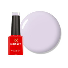 Bluesky Gel Nail Polish, Light Grey - QXG824, White, Long Lasting, Chip Resistant, 5ml (Requires Drying Under UV LED Lamp)