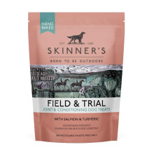 Skinner's Field & Trial Dog Treats - Joint & Conditioning with Salmon & Turmeric, 90g x 8 Pouches