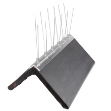 Defender Bird Spikes for Pointed Angled Roof Ridge Tiles | 5 Metres | Includes Fixing Silicone