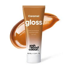 Josh Wood Hair Gloss (Caramel) - Semi-permanent gloss refreshes and enriches brown locks, adds warm caramel tones - Lasts up to 6 washes