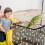 Adjustable Bird Cage Cover, Bird Cage Seed Catcher, Soft Nylon Mesh Net with Daisy Pattern 5