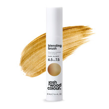 Josh Wood Blending Brush, Grey Root Touch Up, Dark Blonde, Vegan, 20ml | Covers grey regrowth instantly, salon-created formula