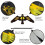 Bird Scarer Kite with 4m Pole Crop Protector Bird Hawk Flying Kite 3