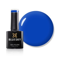 Bluesky Gel Nail Polish, SS22, Summer 2022, Wanna Be On Top? - SS2224, Blue, Long Lasting, Chip Resistant, 10ml (Requires Drying Under UV or LED Lamp)