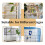 2Pcs Large Bird Cage Cover, Bird Cage Seed Catcher, Adjustable Soft Nylon Mesh Net with Daisy Pattern 7