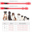 YFbrite Light up Dog Collar, Safety Night Walking (Red, Small) 3