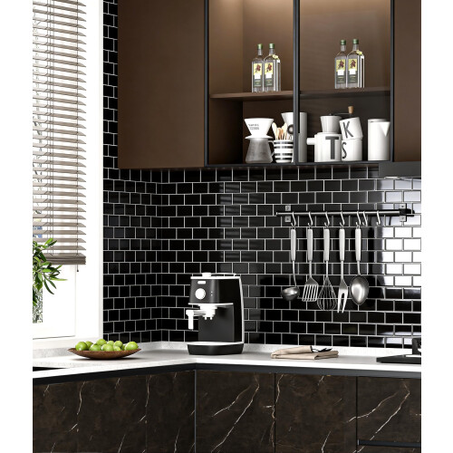 Yoillione Upgrade Thicker Peel and Stick Wall Tiles Backsplash for Kitchen and Bathroom 1